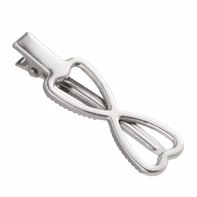Infinity Loop Hair Clip - Custom Patch