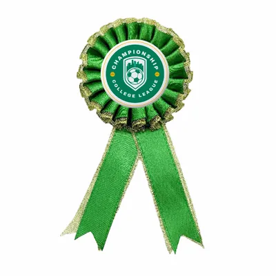 Green with gold edge - Custom Patch