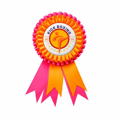 Orange/Hot Pink - Custom Patch