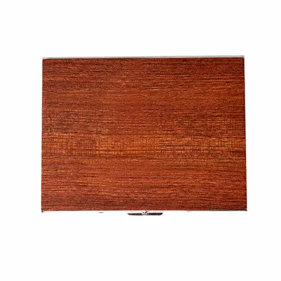 Bubinga with Silver Frame - Custom Patch