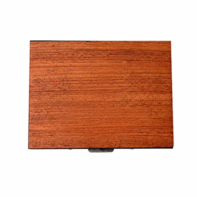 Bubinga with Black Frame - Custom Patch