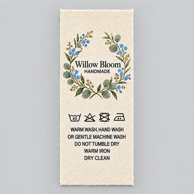 Cotton Label - Custom Patch