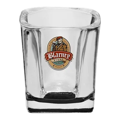 Imported Square Shot Glass - Custom Patch