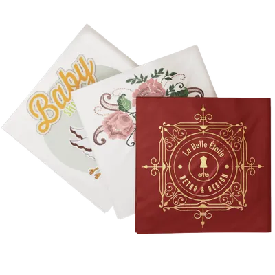 Custom Cloth Gala Napkin - Custom Patch