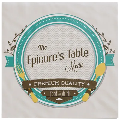 Custom Linen Dinner Napkin - Custom Patch