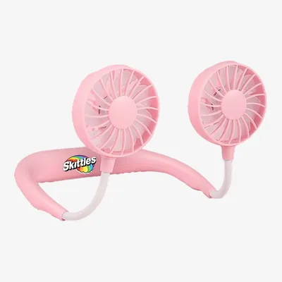 Dual Breeze Neck Fans