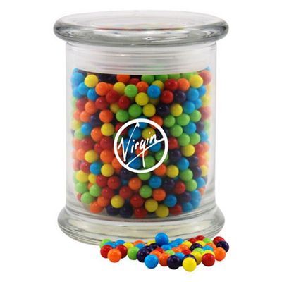 Jar with Mini Jawbreakers