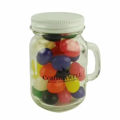 Glass Mini Mason Jars - Jelly Beans - Custom Patch
