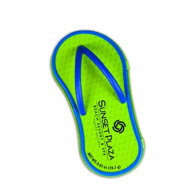 Green Flip Flop Mint Tin - Custom Patch