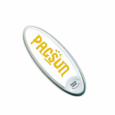 White Surfboard Mint Tin - Custom Patch
