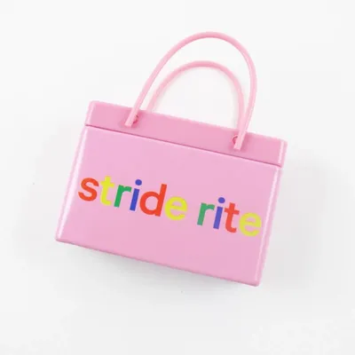 Light Pink Shopping Bag Tin - Custom Patch
