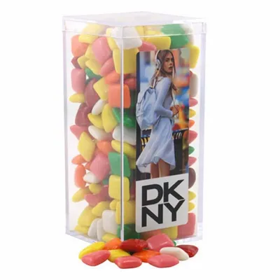 Acrylic Box with Mini Chicklets - Medium - Custom Patch