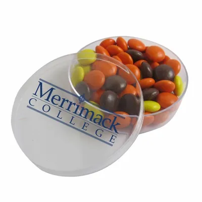 Small Round Acrylic with Reese's Pieces - Custom Patch