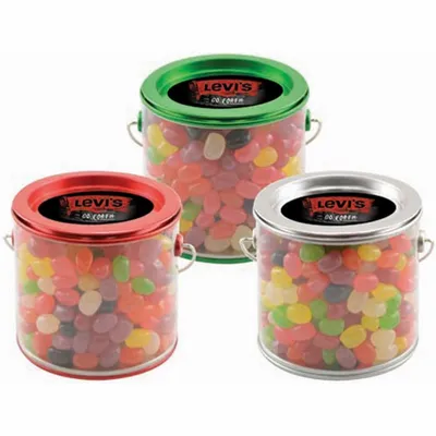 Tin Pail with Jelly Beans - Custom Patch