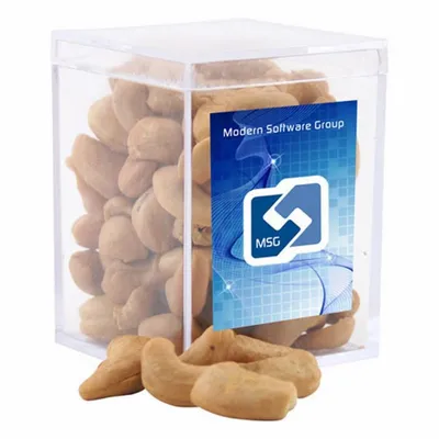 Acrylic Box with Cashews - Small - Custom Patch
