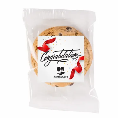 Fresh Beginnings Individually Wrapped Chocolate Chip Cookie - Custom Patch
