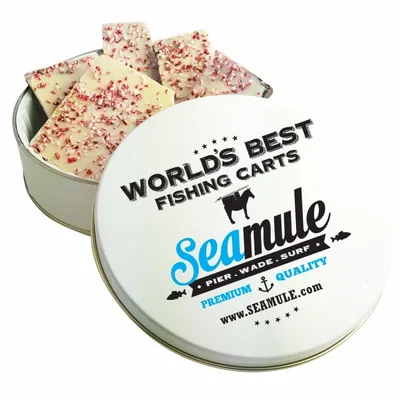 Glad Tidings Tins - Peppermint Bark - Custom Patch