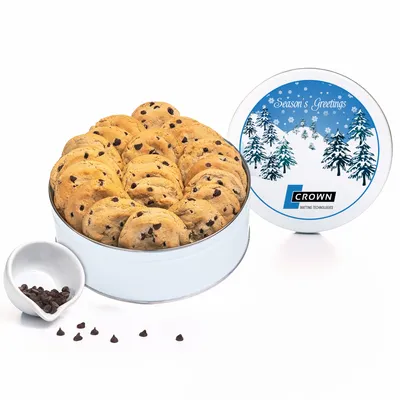 Fresh Beginnings Chocolate Chip Gourmet Cookie Tin - Custom Patch
