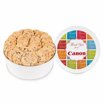 Fresh Beginnings Chocolate Chip Cookie Tin (Large) - Custom Patch