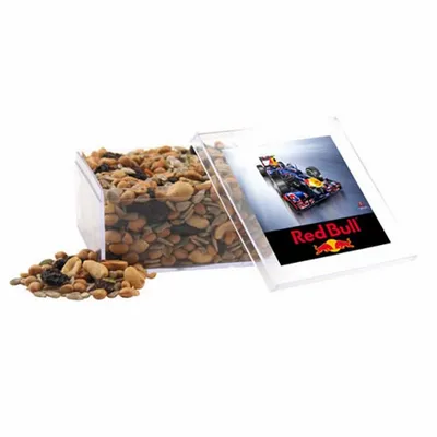 Acrylic Box with Trail Mix - Large - Custom Patch