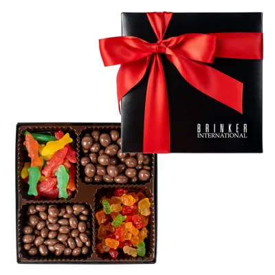 4 Delights Gift Box - Gourmet Confections - Custom Patch