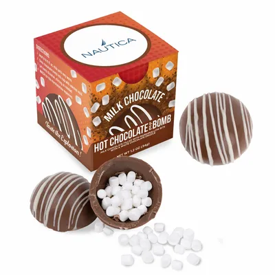 Hot Chocolate Bomb in Full Color Box - Custom Patch