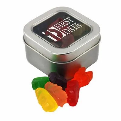 Window Tin with Gummy Bears - SBF2500 - Custom Patch
