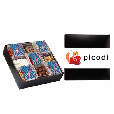 9 Piece Sweet Box Assorted - Mix Gift Set - Custom Patch