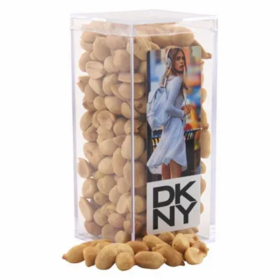 Acrylic Box with Peanuts - Medium - Custom Patch