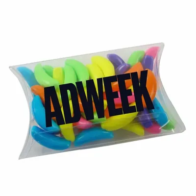 Small Pillow Acetate Box with Assorted Silly Bananas - Custom Patch
