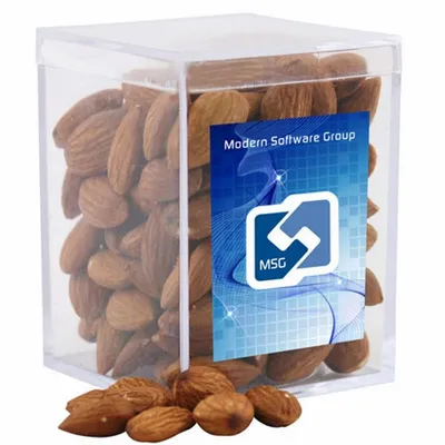 Acrylic Box with Almonds - Small - Custom Patch