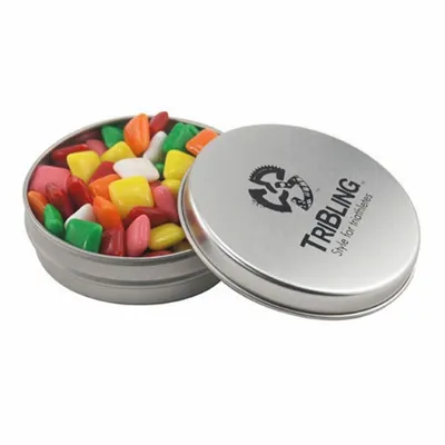 Round Tin with Mini Chicklets - SBF2900 - Custom Patch