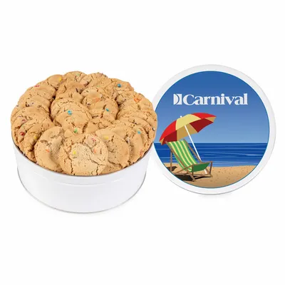 Fresh Beginnings Jewel Chip Cookie Tin (Large) - Custom Patch