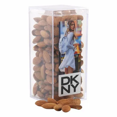 Acrylic Box with Almonds - Medium - Custom Patch