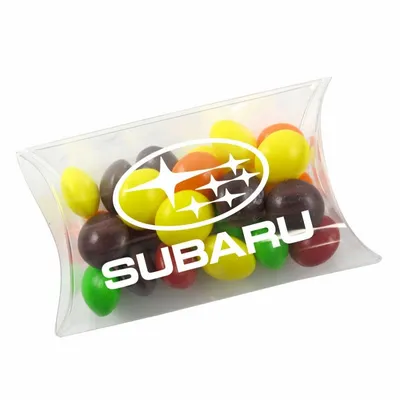 Small Pillow Acetate Box with Skittles - Custom Patch