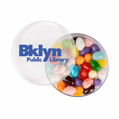 Small Round Acrylic with Gourmet Jelly Beans - Custom Patch