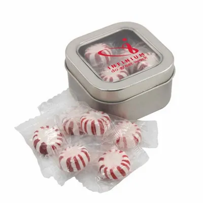 Window Tin with Starlight Peppermints - SBF2500 - Custom Patch