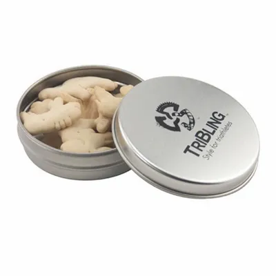 Round Tin with Animal Crackers - SBF2900 - Custom Patch