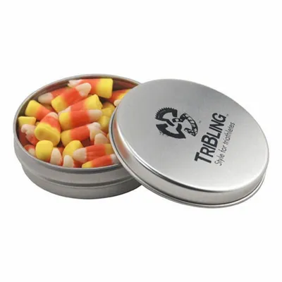 Round Tin with Candy Corn - SBF2900 - Custom Patch