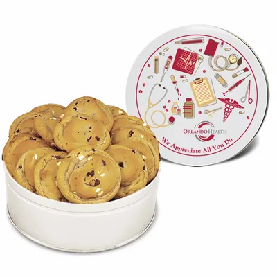 Fresh Beginnings Double Chip Cookie Tin - Custom Patch