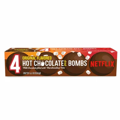 Hot Chocolate Bomb 4 Pack - Custom Patch