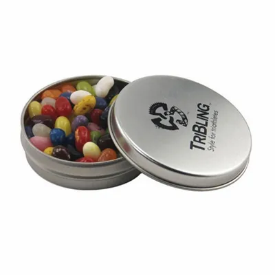 Round Tin with Jelly Bellies - SBF2900 - Custom Patch