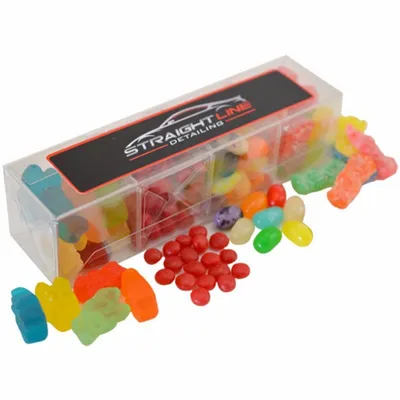 4 Way Acetate Candy Box - Custom Patch