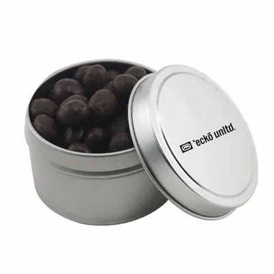 Round Tin with Choc Espresso Beans - SBF3100 - Custom Patch