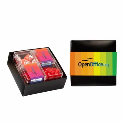 4 Piece Sweet Box Gift Set - Candy by Color Mix - Custom Patch