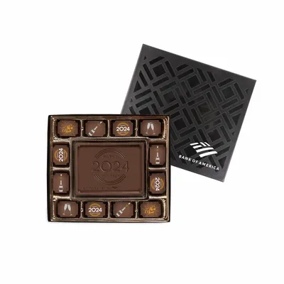 Here's to the New Year Chocolate Delight Gift Box - Custom Patch