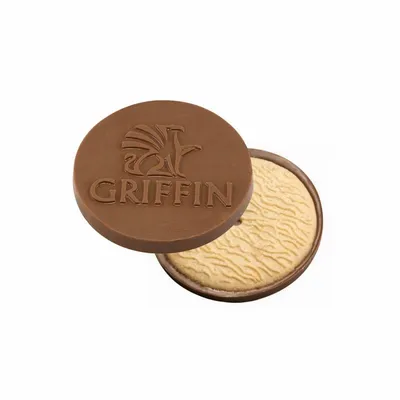 Round Chocolate Cookie - Custom Patch