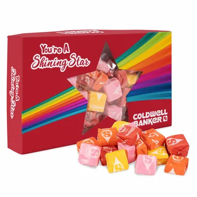 You're a Star Die Cut Box with Starbursts - Custom Patch