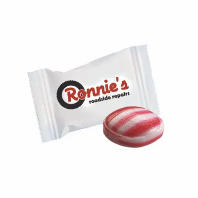 Red Striped Peppermint - Custom Patch