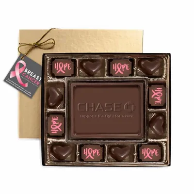 Hope, Love, Cure Chocolate Box - Custom Patch